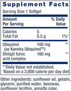 Authentic Life Extension heart health ubiquinol dietary supplement bottle close up