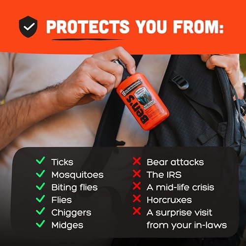 Bens Adventure Formula packaging showing 12 hour protection label