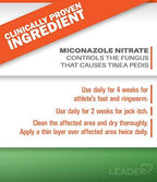 Imported Leader 2.5 Ounce antifungal powder for skin folds.