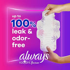 Always FlexFoam Size 3 extra heavy absorbency pads with wings display