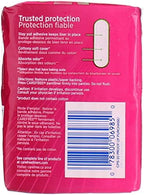 Individually wrapped Carefree To-Go fresh scent liners for portable feminine care.