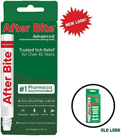 After Bite Advanced Formula with Baking Soda packaging details