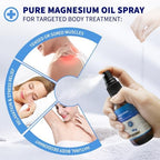 Close up of Zixaok high concentration magnesium spray bottle