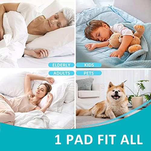 Kanech waterproof bed pads showing quilted top texture