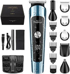 Brightup all in one grooming set with USB charging cable and travel bag