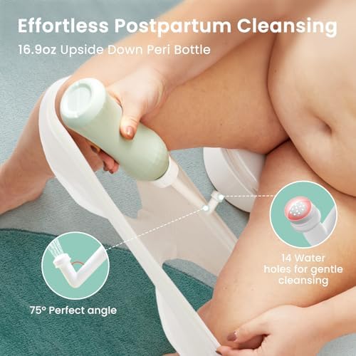 Grownsy reusable perineal hot and cold packs with disposable protective sleeves.