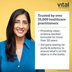 Premium respiratory health supplement packaging closure detail