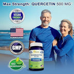 aSquared Nutrition maximum strength quercetin antioxidant capsules dietary supplement