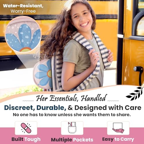 The Bloom period tracker and educational brochure for tween girls