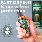 Natural tea tree oil body spray for active individuals and gym goers