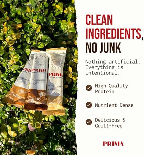 PRIMA ANCESTRAL PROTEIN BAR Grass Fed Protein Bars, 7 Pack – Animal-Based Protein Bar with Beef Tallow, Raw Honey, Seed Oil Free, Low Carb, Gluten-Free – Healthy, Energy Snacks for Clean Lifestyle (7 Pack, Variety Pack) - Image 6