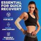 Mighty-X self-closing elastic bandage with hook and loop fastener detail