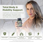 Back label of Gade Nutrition Quercetin with full ingredients list and supplement facts