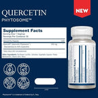 Solaray Quercetin Phytosome twenty times higher absorption antioxidant vegan bottle