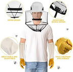 Xuhal beekeeping veil hat with protective mesh