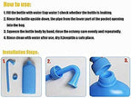 Portable personal hygiene medical wash bottle for ostomy pouch irrigation