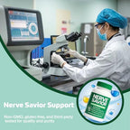 Advanced nerve support formula by Obnobm for healthy circulation and nerve signaling.