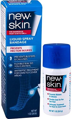 New-Skin antiseptic liquid bandage spray for minor cuts and blisters