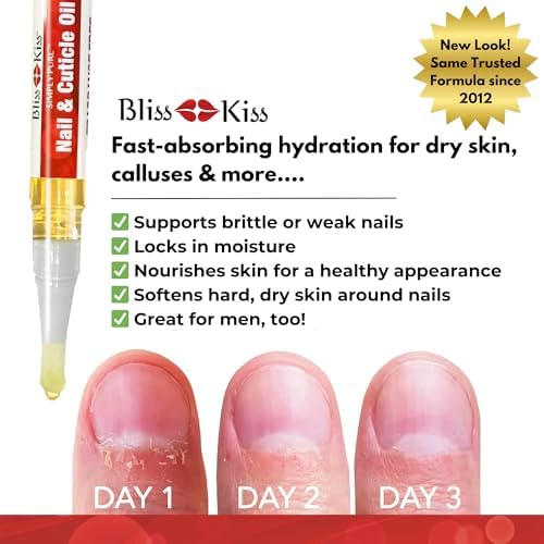 Bliss Kiss nail growth treatment pen in travel size packaging