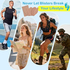 Imported USA moleskin blister kit for hikers and athletes