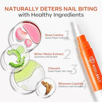 Non toxic quick dry nail care treatment demonstration