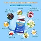 Vazatisi sugar free chewable vegan antioxidant gummies in mixed berry flavor.