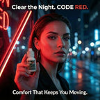 Code Red lubricating eye drops for dry eye relief bottle