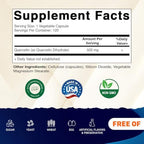 Side angle of Vitamatic Quercetin supplement packaging emphasizing the vegan non-GMO and gluten free certifications