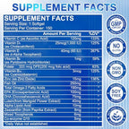 Fidernic eye vitamins 150 softgels label details