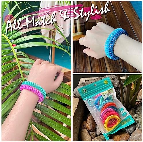 Natural essential oil insect repellent bands for adults