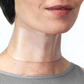 Edemi silicone neck wrinkle patches 5 count packaging front view showcasing anti-aging skincare technology.