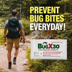CoreTex Bug X 30 heavy duty mosquito repellent towelettes bulk pack