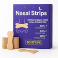 DoonDar YILINM Nasal Strips front view of 60 count packaging for snoring relief