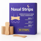 DoonDar YILINM Nasal Strips front view of 60 count packaging for snoring relief