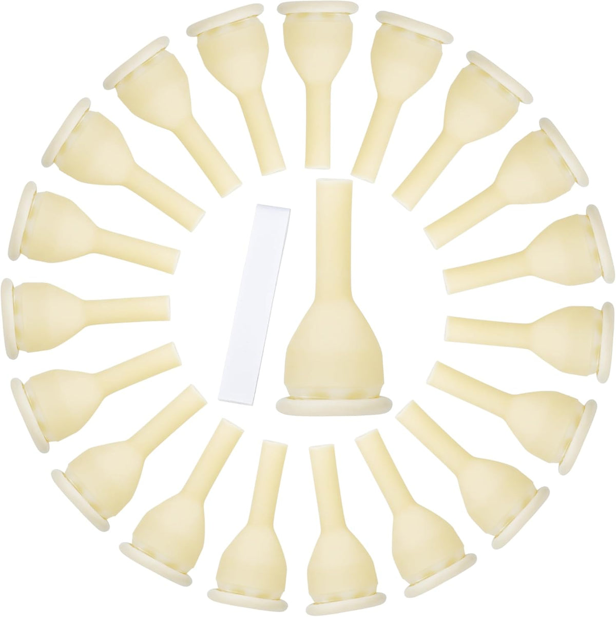 BeHerk 35mm latex condom catheters front view