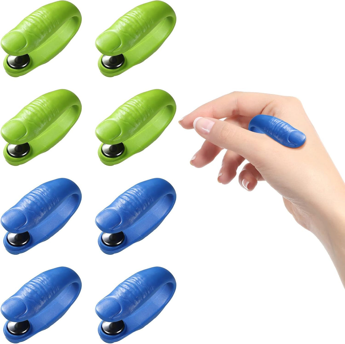 Woopsoo Ear Seeds Acupuncture Kit 600 Pieces front view showing portable storage case.