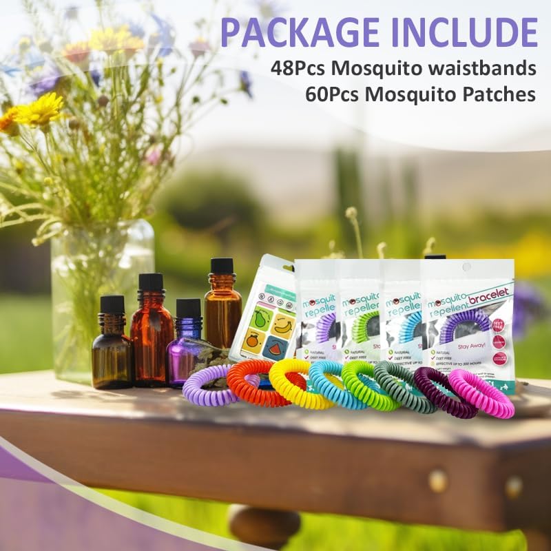 Child wearing BuggyBands repellent bracelet for outdoor protection