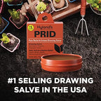 Hyland's PRID drawing salve topical ointment usage directions panel