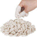 Tifanso disposable latex finger cots front view packaging