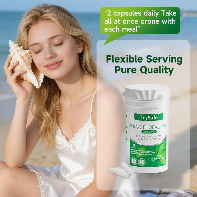 TrySafe lifestyle view of hearing support product for healthy hearing.