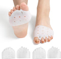 JWHOO Toe Separators Metatarsal Pads front view for bunion relief