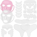 Maitys 32 piece reusable silicone face and neck patch set