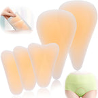 Inefticism 5 Pack Camel Concealer Toe Cover front view showing Y-shape design.