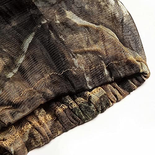 Waxaya insect face netting worn over a sun hat