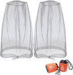 Benvo mosquito head net mesh front view