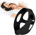 OHALEEP Anti Snore Chin Strap front view adjustable sleep aid.