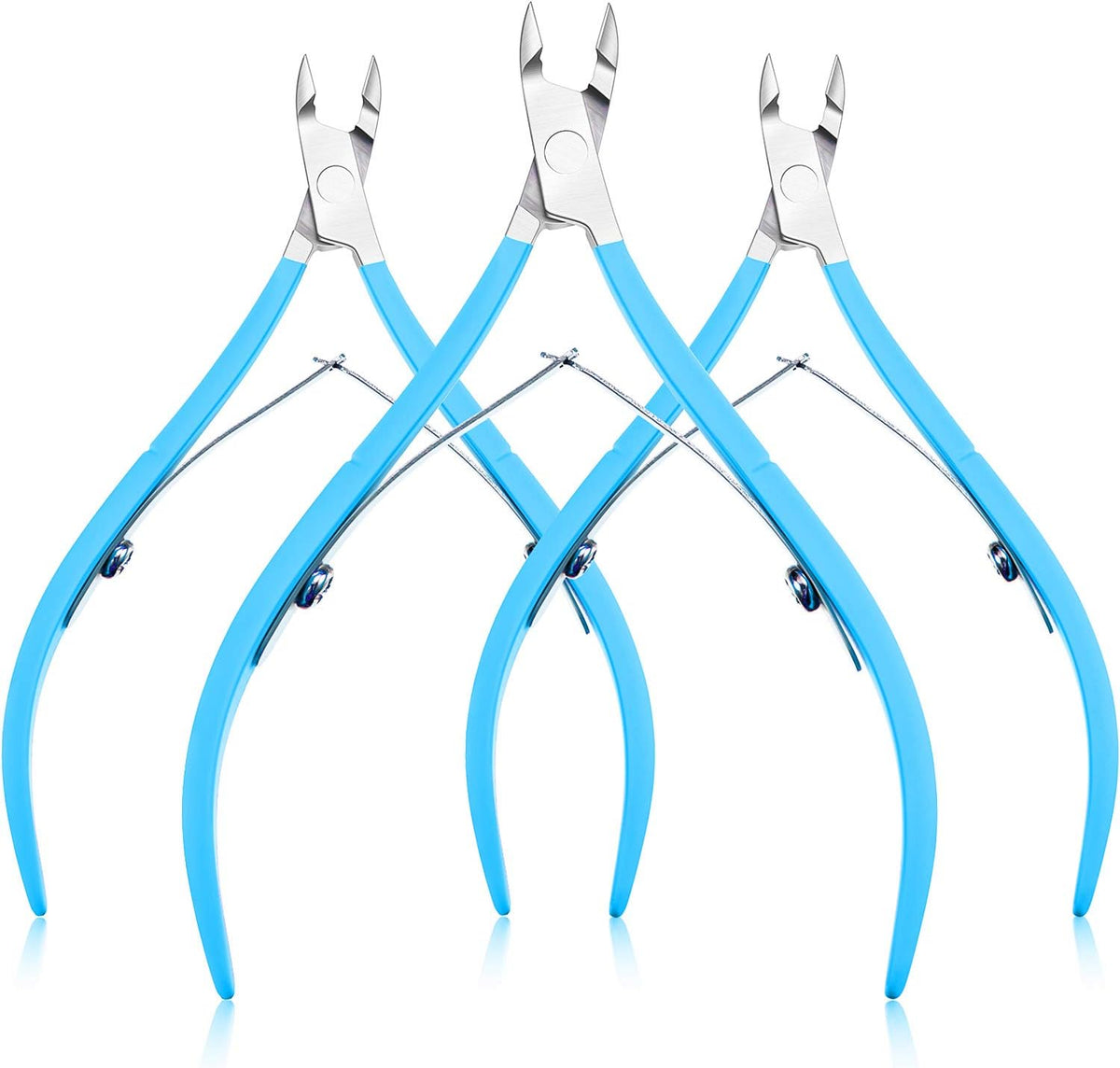 Mudder stainless steel cuticle trimmer nipper front view salon tools