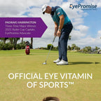 Back of EyePromise Restore bottle showing supplement facts