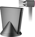 PUREGUST salon styling concentrator attachment nozzle front view showing the narrow opening for precise hair styling