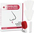 Alisyevaho Nosebleed Stopper Plugs 10 Pack front view for first aid.